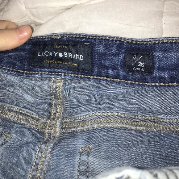 Lucky Brand Ava Skinny Jeans size 0/25 Ankle - Picture 3 of 6